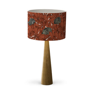 A Prickle Of Hedgehogs Lampshade Red, 6 of 6