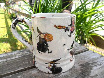 Tankard Mug In Hubble Bubble Witches Design, 4 of 8