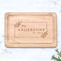 Personalised Family Chopping Board – New Home Or Wedding Gift, thumbnail 3 of 4