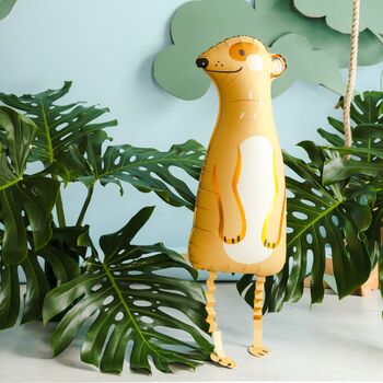 Meerkat Walking Pet Foil Balloon, 3 of 3