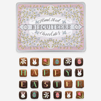 Biscuiteers Hand Iced Easter Chocolates Medium Tin, 2 of 3