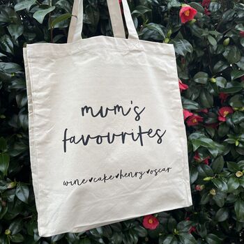 Favourite Things Cotton Tote Bag, 5 of 7