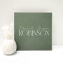 Personalised Linen Wedding Guest Book / Photobook, thumbnail 9 of 10