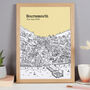Personalised Bournemouth Print, thumbnail 5 of 10
