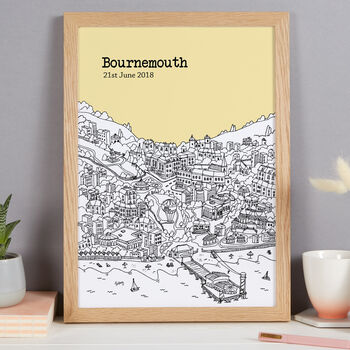Personalised Bournemouth Print, 5 of 10