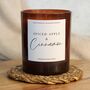 Spiced Apple And Cinnamon Scented Soy Candle, thumbnail 1 of 4