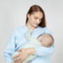 Women's Breastfeeding Blue Embroidered Sweatshirt, thumbnail 3 of 3