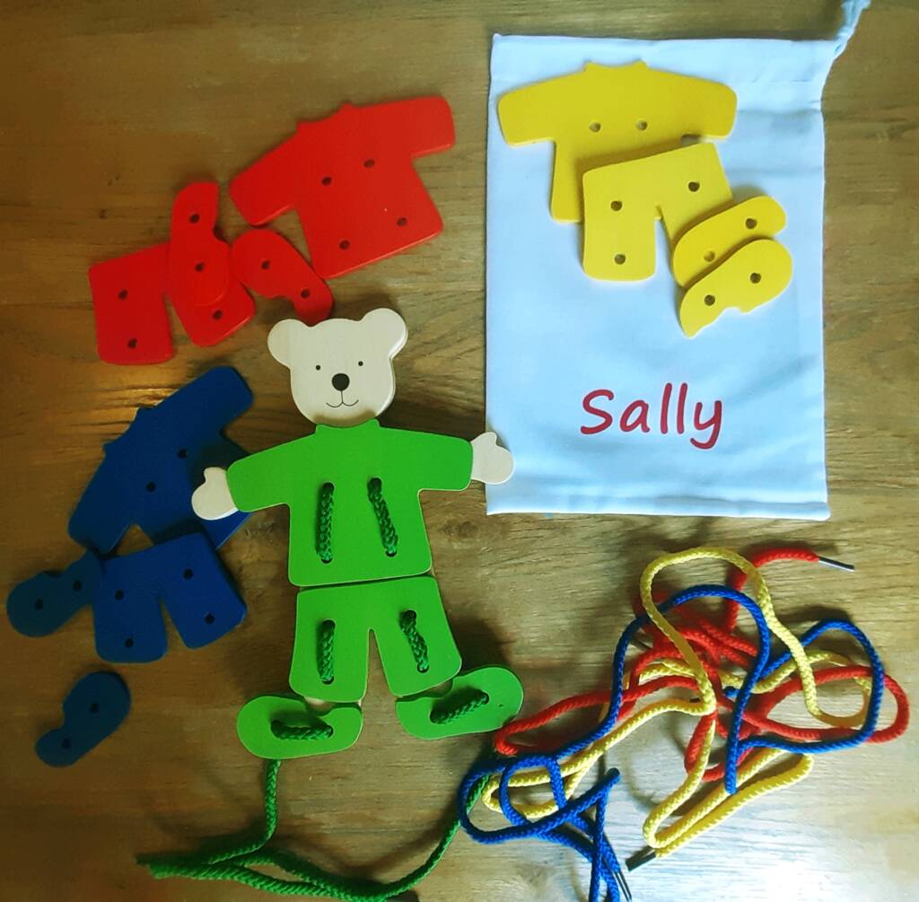 Image of Personalised Threading Bear