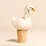 Swan Cork Bottle Stopper, thumbnail 1 of 2