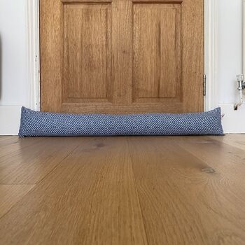 Personalised Long Door Draught Excluder With Filling, 3 of 6