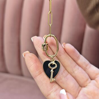 Key To My Heart Charm Collector Necklace, 7 of 11