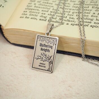 Wuthering Heights Book Necklace, 4 of 7