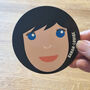 Personalised Face Glossy Coasters Gift For Sister, thumbnail 4 of 7