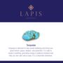 The T Bar Turquoise Necklace, Gold Plated, thumbnail 8 of 9