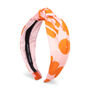 Love Pink And Orange Knot Headband, thumbnail 1 of 6