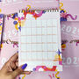 2025 Colourful Wall Calendar, thumbnail 5 of 9