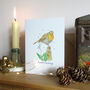 Robin And Snowdrop Christmas Card, thumbnail 1 of 9