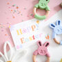 Easter Bunny Teething Toy, thumbnail 2 of 6