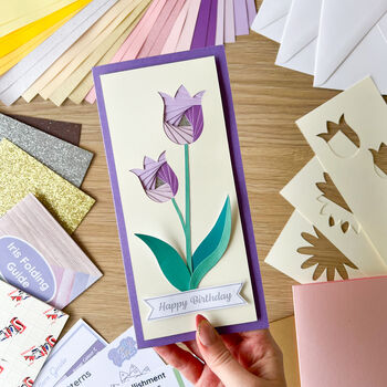 Sunshine Florals Card Making Kit | Iris Folding, 2 of 6