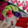Wham Tuck Shop Cross Stitch Wool Craft Kit, thumbnail 5 of 6