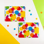 Colourful Spots Placemat Set Of Two, thumbnail 4 of 6