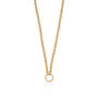 18ct Gold Eternity Twist Charm Collector Necklace, thumbnail 2 of 5
