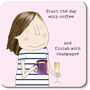 Coffee And Fizz Drinks Coaster, thumbnail 1 of 2
