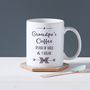 Grandad's Perfect Coffee/Tea Mug, thumbnail 5 of 7