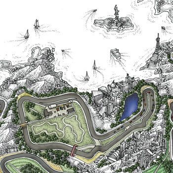 British Racing Scene Motor Racing Circuits Of Britain, 10 of 12