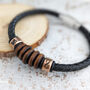 Wooden Rings Bracelet For 5th Anniversary, thumbnail 1 of 6