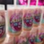Personalised Candy Floss Push Pops X10 Fairground Party, thumbnail 4 of 9