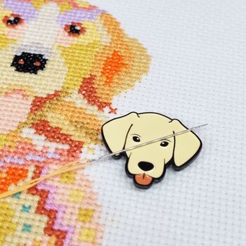 Mandala Dog Cross Stitch Kit, 5 of 9