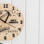 Personalised Wooden Diy Tools Man Cave Clock, thumbnail 3 of 3