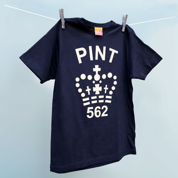 Single Pint Top Tshirt In A Range Of 11 Colours, 8 of 11