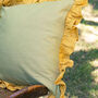 Soft Green Scatter Cushion, thumbnail 1 of 2