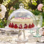 Personalised Glass Cake Cloche With Stand, thumbnail 1 of 9