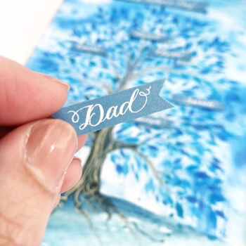 Fathers Day Personalised Family Tree Gift, 2 of 9