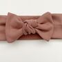 Topknot Bow Headband Ribbed Essential Set, thumbnail 3 of 5