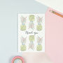 Pineapple 'Thank You' Card, thumbnail 1 of 3