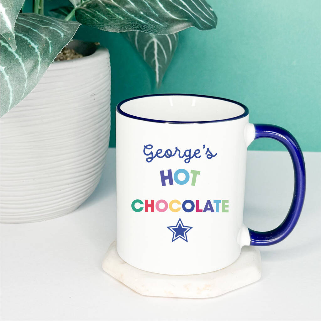 Personalised Hot Chocolate Mug, 1 of 6