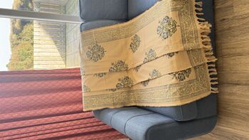 Block Print Indian Cotton Sofa Throw, 5 of 12
