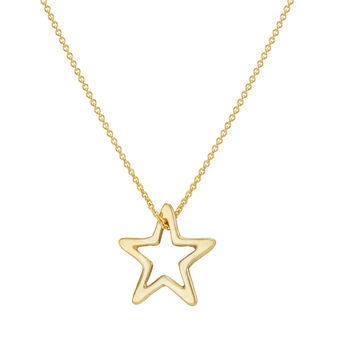 Personalised Open Star Necklace, 7 of 7