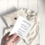 Organic Personalised Embroidered Muslin Swaddle Blossom, thumbnail 4 of 4