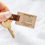 Personalised 'The Day You Became My…' Key Ring, thumbnail 1 of 8