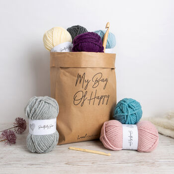 Draught Excluder Easy Knitting Kit, 8 of 9
