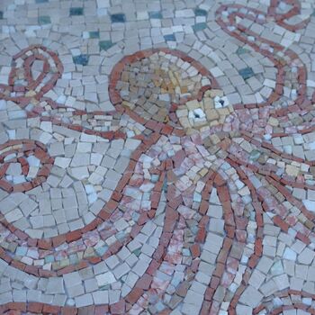 Red Octopus Marble Mosaic, 2 of 5