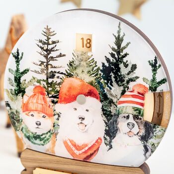 Countdown To Christmas, Dog Design Snowglobe, 3 of 5