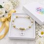 Personalised Flower Girl Bracelet Gift, Wedding Day Keepsake From The Bride, thumbnail 12 of 12