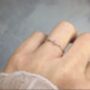 Pink Sapphire Solitaire Ring Silver Or Gold, thumbnail 3 of 12