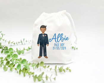 Personalised Page Boy Bag, 3 of 4